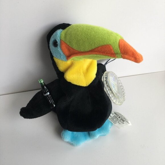 Vintage 1998 Coca Cola Collectible Toolu Toucan International Honduras - Picture 2 of 6